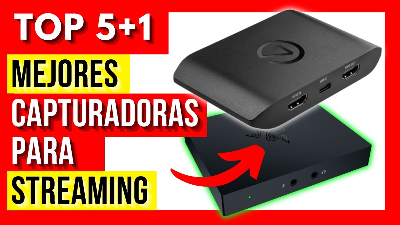 Mejor capturadora de video para streaming Capturadora de video para streaming